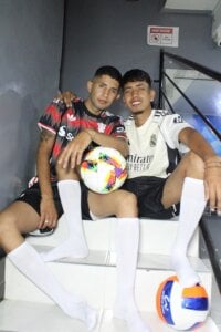 darwinandbrayann Strength, passion, and style in every play. Two footballers who turn the pitch into pure temptation Pic 4