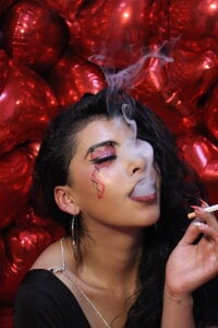 Devil_AliceXo smoking on Valentine's Day 🚬 사진 8