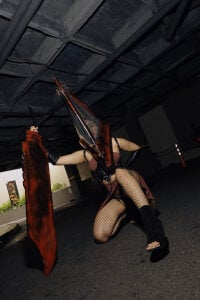 Ashlye_Sstone Cosplay Silent Hill🖤🔥 Pic 4