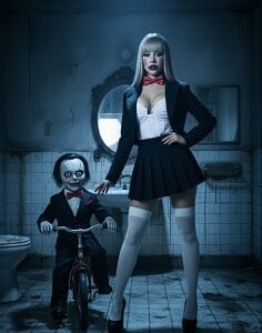 Catvalentine_: JIGSAW GIRL 🌹 ( 2 фото)