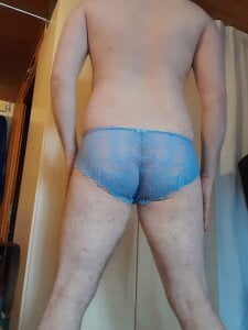 kinkmale87 Blue Panties Hình 2
