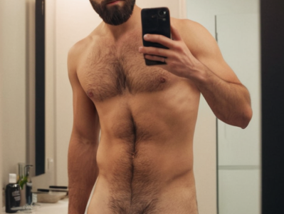 ItalianDaddyBear Shower Time Bilde