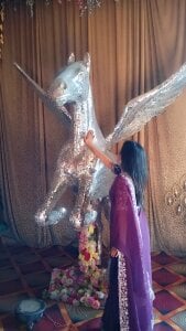 Kylie_Rai In saree slika 4