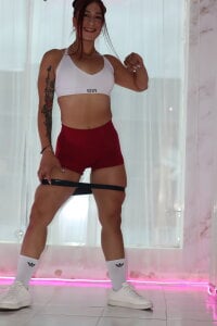 scarlett_fire5 I love exercise slika