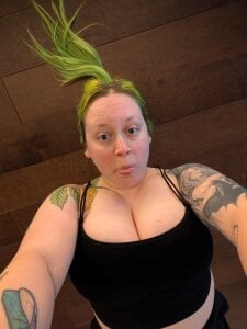 sparklybisexual green hair  2. fénykép