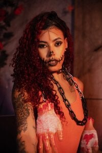 Pamelamiler__ Hallowen 👾👽 Pic 3