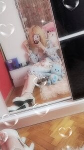 lovely_nekochan 🩵 Princess in beautiful blue bear dress 🩵 Pic 7