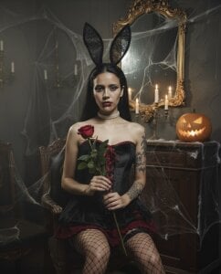 alicemoon__ Let me suck your carrot this Halloween🎃😈 Pic 4