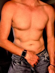 Gayginger86 Just Finished Work Pic