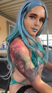 tsashelayamylynzy Blue hair Immagine  7