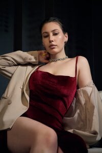Molli_Luv Night in scarlet velvet💖 Pic 4