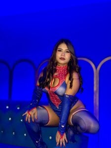 jessymorgan_ SpiderWoman🕷️🕸️💙🩷 Pic