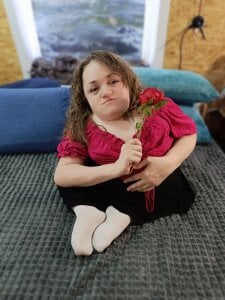 MiniNatalie Valentine’s Day . fénykép