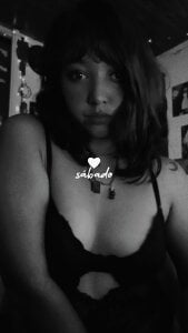 soynanabela28 Sensuality Black and White and Dark Space Pic 4