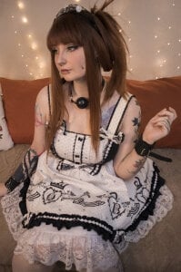 EmmyBunny 🌸 free reboot: maid with shibari 🌸 Poză 8