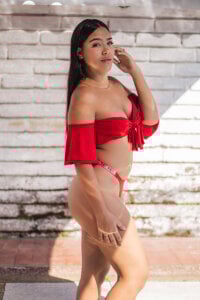 Niky_Thomson Red Heat Outdoors 🥵💦 Billede 2