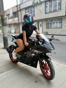 Ibbye_Moreau My secret hobby🏍️ Pic 4