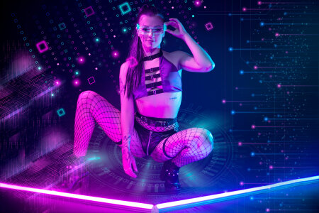babi_vale Cyber Girl 🔷 Foto 4