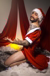 AdamnKing Christmas Photoshoot Hình 9
