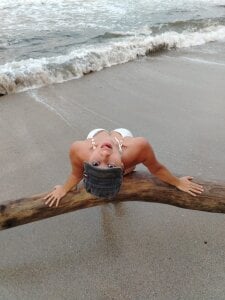 MoonScarlett Hot beach Pic 2