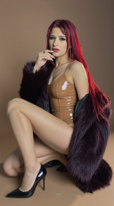 AndreaPink2024 Wearing Coats Pic 8