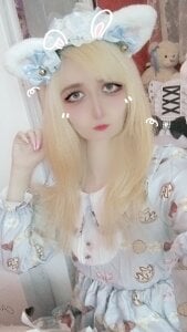 lovely_nekochan 🩵 Princess in beautiful blue bear dress 🩵 Pic 3