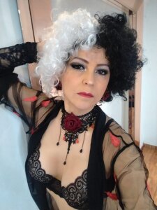 allie_pearl Cruella de Vil 🖤🤍 사진