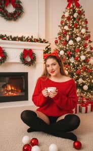 ammarahot7777 Christmas Pic 6