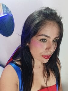 sharlotte_ms "Blue & Red: A Double-Color Temptation 🔥💙❤️" Fotka 3