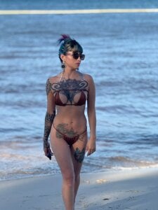 AlissaPeachx A day in the beach with me Pic 5