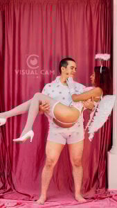 samy_carson_ Today, no chocolates for you both… just desire 😈💋 Foto 8