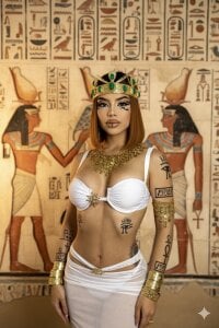 Catvalentine_: Cosplay Cleopatra Egyptian Goddess🌬️ ( 4 фото)