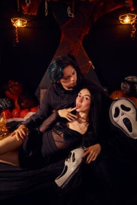 Laia_and_Damian Scream & Love 💀❤️ Pic 7