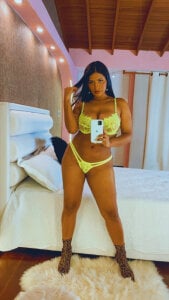 ChannelBrownX Green lingerie Pic 3