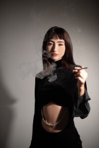 Natsumi_kyouuno Elegant to smoke Pic 2