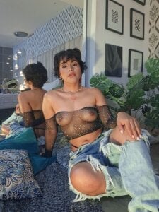 Eva_Monroes SEXI OUTFIT JEAN 💎 รูป  4