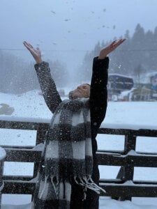 AvaReedX Winter joy ❄️  3. fénykép