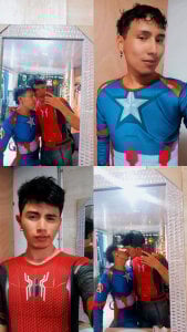 spicy_adonhis 🕸️Between cobwebs and shields... we know how to save the night 💥😉 Billede