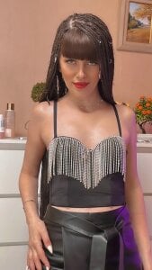 Cutie_orgasm In a black leather skirt Immagine  5