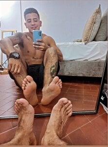 Bruno_Mattos beautiful feet Photo