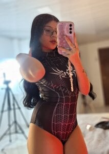 lana_dolのSpiderlana black version 🕸🖤の 4枚の写真