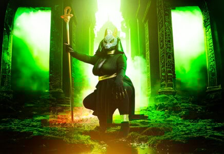 bella-green God anubis Pic 5