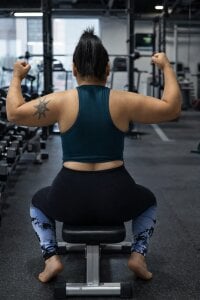 nailon_karol11 starting the year at the gym Foto 2