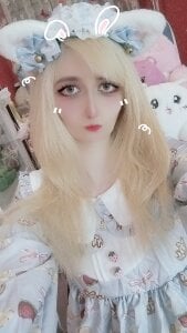 lovely_nekochan 🩵 Princess in beautiful blue bear dress 🩵 Pic 4