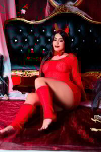 AnnieBellee halloween devil 2025 Pic 5