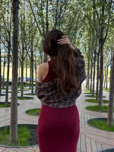 chloemilka RED DRESS Pic 7