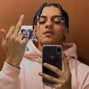 Straight_with_curls Braided 🎱 Pic