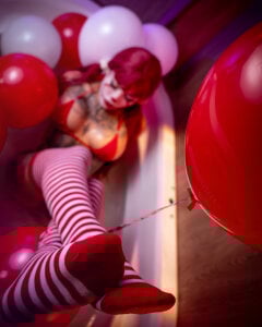 Scarlett_collins02 Terrifying clown Pic 4