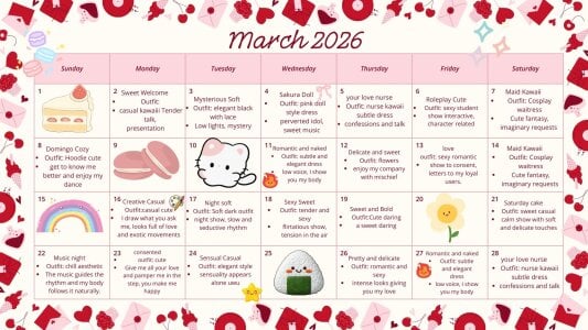 🎀month calendar🎀 de SweetSakura_Dolll Foto 2