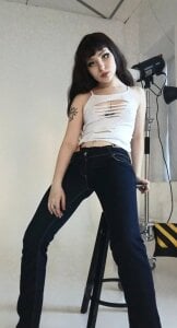 Amber_Glow_ Blue jeans🩵 Hình 4